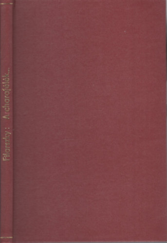 A charaflk monogrfijnak ksrlete