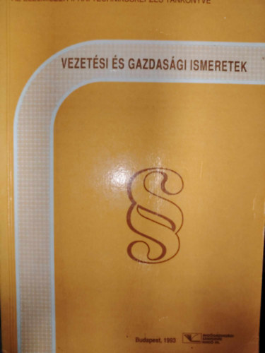Vezetsi s gazdasgi ismeretek