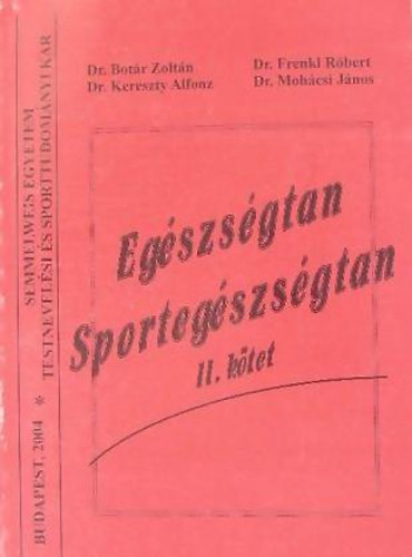 Egszsgtan-sportegszsgtan II.