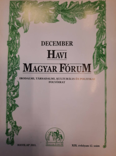 Havi Magyar frum 2011 December