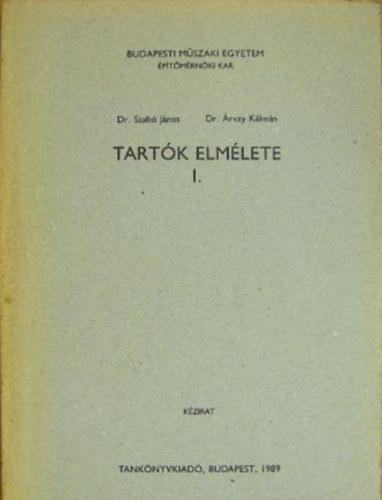 Tartk elmlete I.