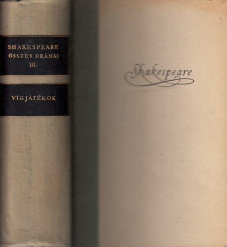 Shakespeare sszes drmi III.:Vgjtkok