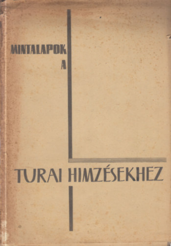 Mintalapok a turai h�mz�sekhez (150 db. A/4-es mintalap, mapp�ban)