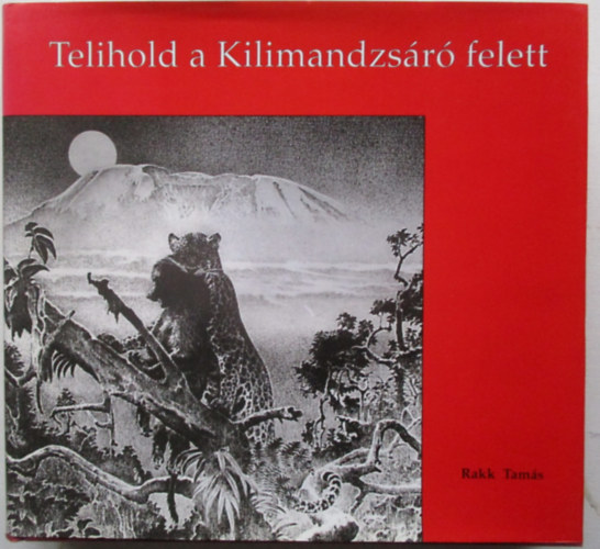 Telihold a kilimandzsr felett