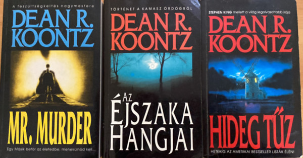 3 db m: Mr. Murder - Az jszaka hangjai - jfl