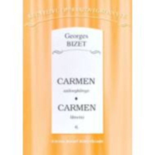 Carmen sz�vegk�nyv