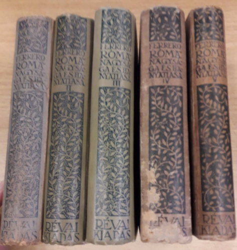 R�ma nagys�ga �s hanyatl�sa I-V. (Vil�gk�nyvt�r)