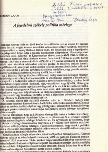 A tudomny szolglatban - Emlkknyv Benda Klmn 80. szletsnapjra (klnlenyomat) (dediklt)