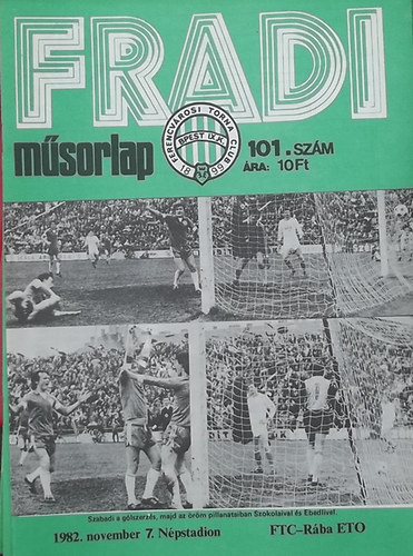 Fradi m�sorlap 101. sz�m