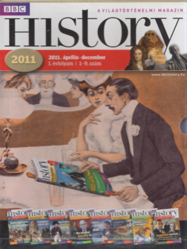 Papp Gbor  (fszerk.) - BBC History 2011/1-9. (teljes vfolyam, kartontokban)
