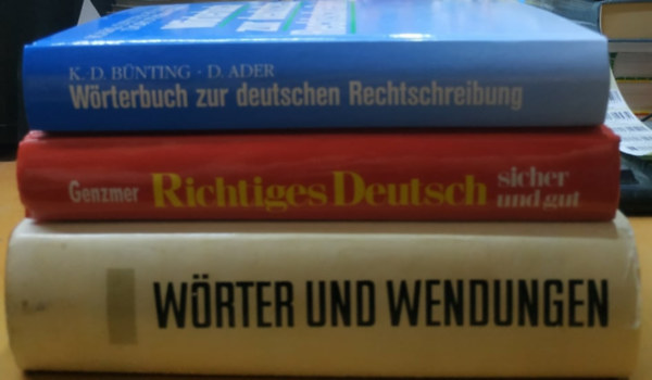 Richtiges Deutsch sicher und gut + Wrter und Wendungen + Wrterbuch zur deutschen Rechtschreibung (3 ktet)