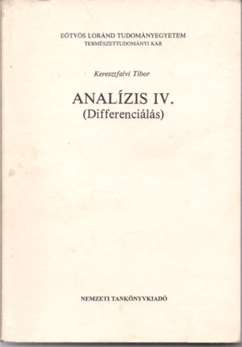 Analzis IV.