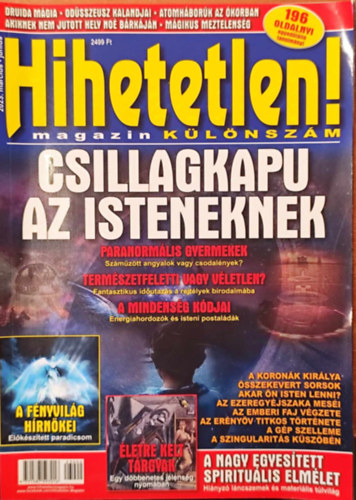 Hihetetlen! magazin (klnszm) 2023. mrcius-jnius