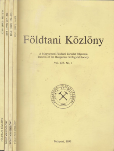 Fldtani Kzlny 1993/1-4. (Teljes vfolyam)
