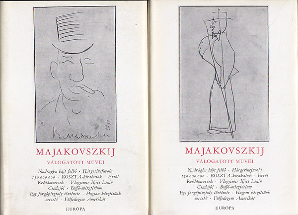 Majakovszkij - Majakovszkij vlogatott mvei I-II.