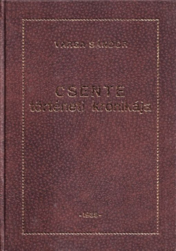 Csente t�rt�neti kr�nik�ja