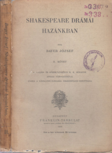 Shakespeare drmi haznkban II.