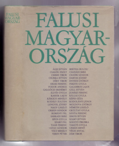 Rdics Jzsef  (szerk.) - Falusi Magyarorszg - Antolgia
