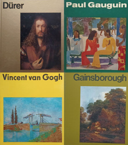 Kuno Mittelstdt, Kelnyi Gyrgy - 4 ktet hres festkrl: Drer + Vincent van Gogh + Paul Gauguin + Gainsborough