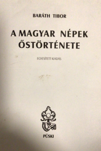 A magyar npek strtnete