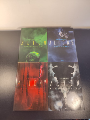 Alien 1-4. (díszdobozban) / A nyolcadik utas: a Halál, A bolygó neve: Halál, A végső megoldás: Halál, Feltámad a Halál