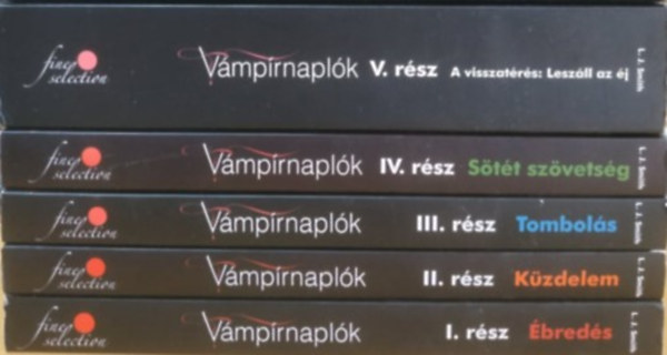 5 db Vmprnaplk I-V. (breds, Kzdelem, Tombols, Stt szvetsg, A visszatrs: Leszll az j)