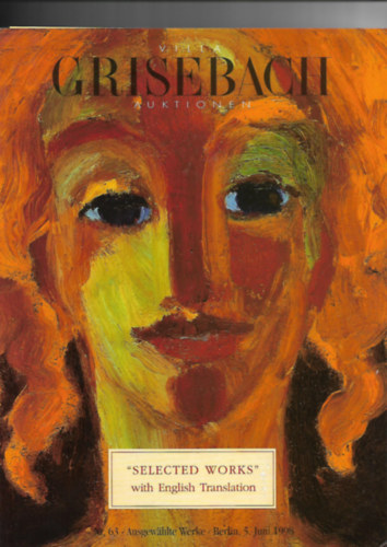 Villa Grisebach Auktionen "Selected works" with English Translation