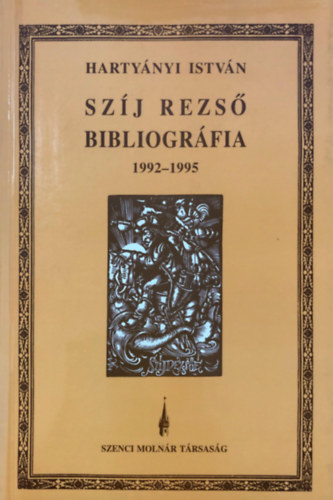 Szj Rezs bibliogrfia 1992-1995