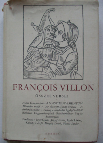 Francois Villon �sszes versei