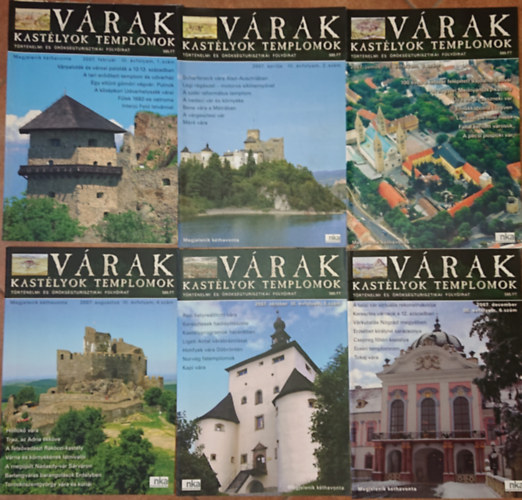 A Vrak, kastlyok templomok 2007-es vfolyama: 2007. februr, 2007. prilis,  2007. jnius,  2007. oktber,  2007. december