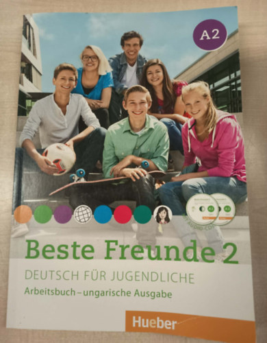 Beste Freunde 2. -  Arbeitsbuch - ungarische Ausgabe (Deutsch f�r Jugendliche) + 2CD