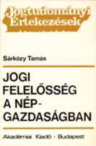 Jogi felelssg a npgazdasgban