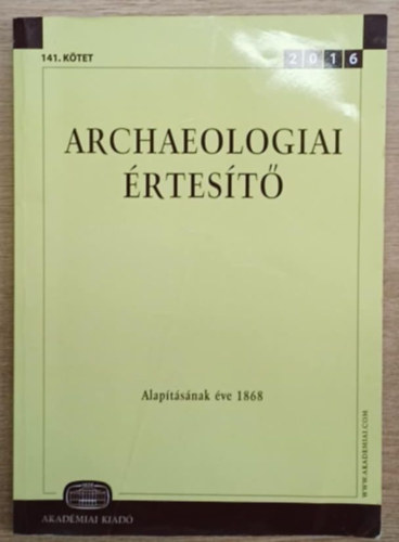 Archeolgiai rtest 2016 141. ktet