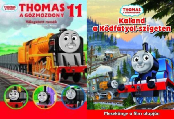 Thomas, a gzmozdony - Kaland a Kdftyol-szigeten + Thomas, a gzmozdony - Vlogatott mesk 11.  (2 m)