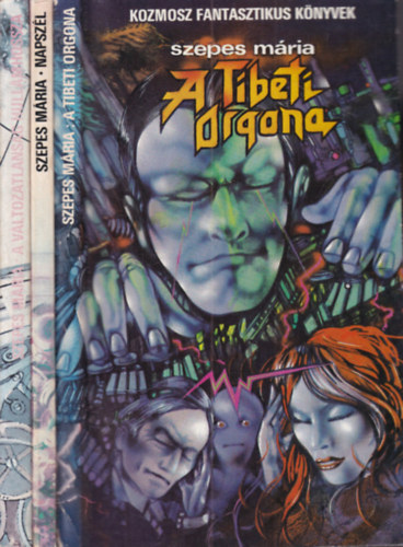 3 db. Kozmosz fantasztikus k�nyvek (A Tibeti orgona + Napsz�l + A v�ltozatlans�g hull�mhossza)