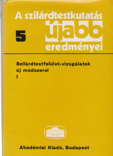 Sikl�s Tivadar  (szerk.) - A szil�rdtestkutat�s �jabb eredm�nyei 5.