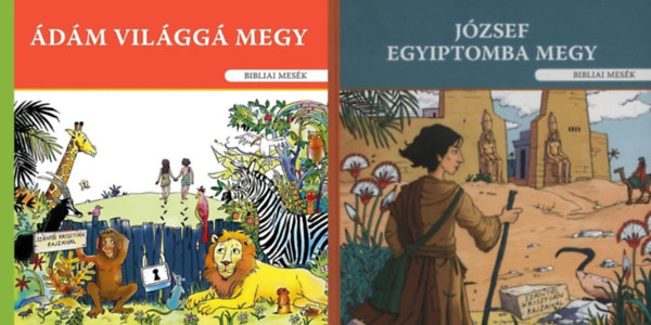 Bibliai mesk 1-2. ktet: dm vilgg megy, Jzsef Egyiptomba megy (2 db)