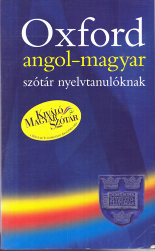 Oxford angol-magyar sz�t�r nyelvtanul�knak