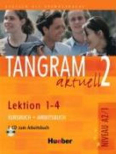 Tangram Aktuell 2 Lektion 1-4 Kursbuch+Arbeitsbuch