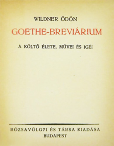 Goethe-brevirium