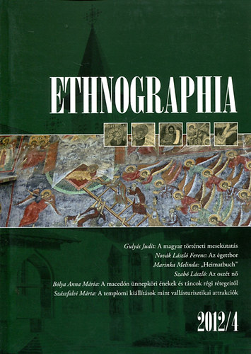 Bartha Elek  (szerk.) - Ethnographia 2012/4