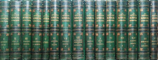 Az OSZTR�K-MAGYAR MONARCHIA ir�sban �s k�pben I-XV. (Nem teljes).