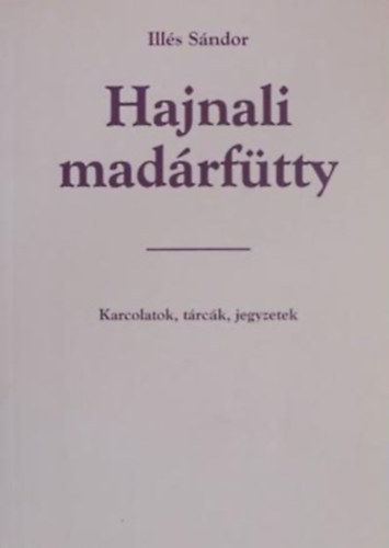 Hajnali mad�rf�tty