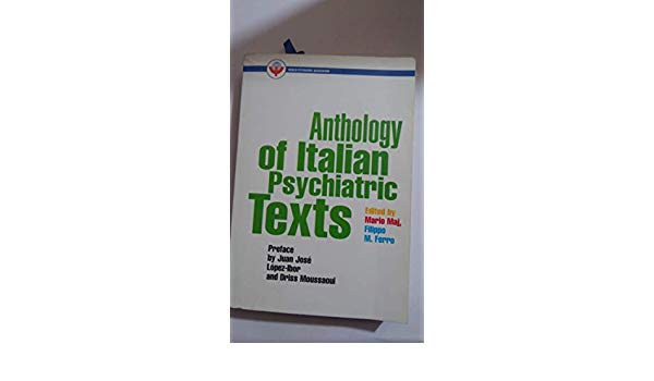 Anthology of Italian Psychiatric Texts