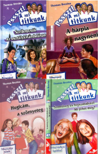 Pssszt! A mi titkunk knyvcsomag - 4 ktet