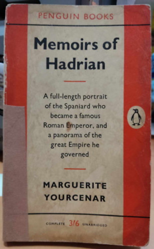 MArguerite Yourcenar - Memoirs of Hadrian