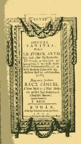 St�rck Antal - Orvosi tan�t�s