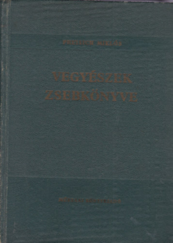 Vegy�szek zsebk�nyve