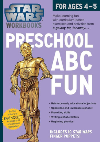 Star Wars Workbooks - Preschool ABC Fun!: For Ages 4-5