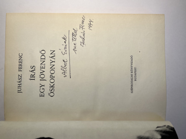 �r�s egy j�vend� �skopony�n (dedik�lt)